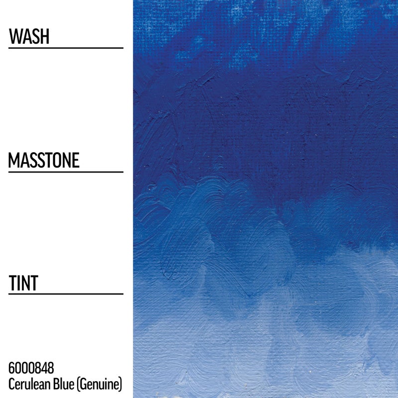 Williamsburg Artist Oil Colors by GOLDEN, Cerulean Blue (Genuine), 37 ml tube, Professional Oil Paint, Opaque - Image 5